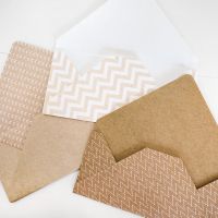 Kraft Dots 5x7 Envelope Paper Pack - Creative Memories