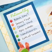 Summer Scrapbooking Kit: Summer Break Decorative Bundle