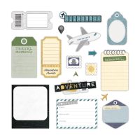 Travel Themed Embellishments: Passport to Adventure - Creative