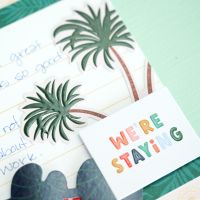 Tropical Travel Scrapbook Pages: Tropic TIme Fast2Fab Pages - Creative  Memories