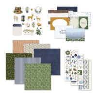 Winter Themed Scrapbooking Kit: Nordic Winter Decorative