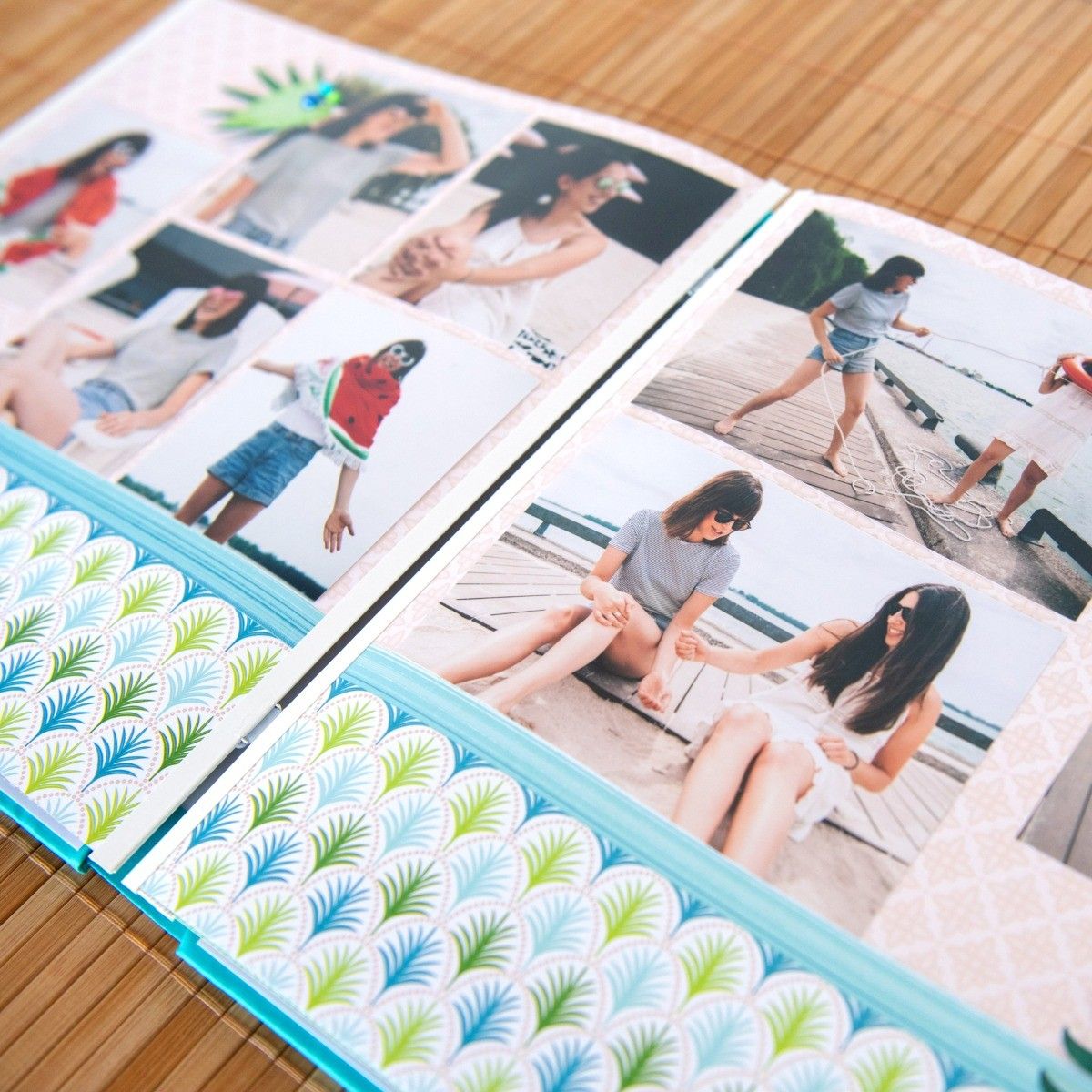 Tropical Scrapbook Album Vitamin Sea Creative Memories