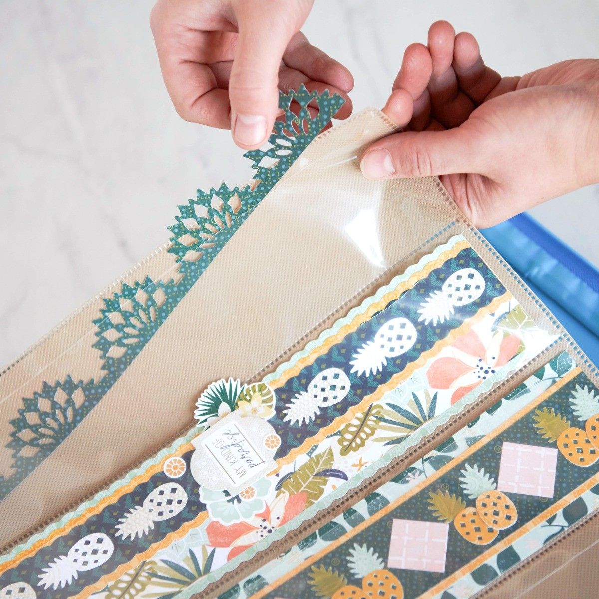 Scrapbook Sleeves Fill & File Sleeves 6x12 Pockets Creative Memories