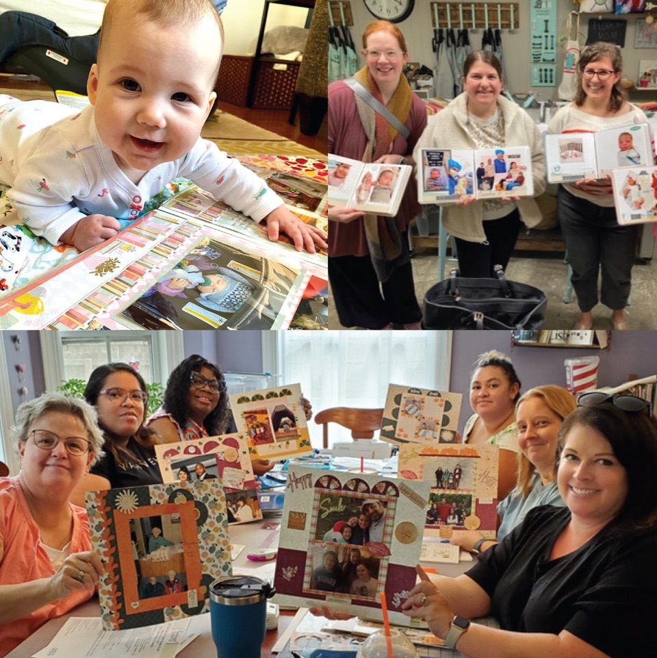 scrapbooking photo collage