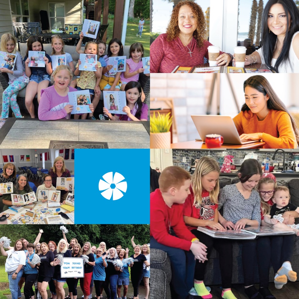 scrapbooking photo collage