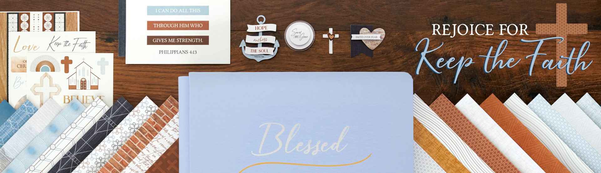 Religious Scrapbooking Supplies: Keep the Faith Religious Scrapbooking Supplies: Keep the Faith