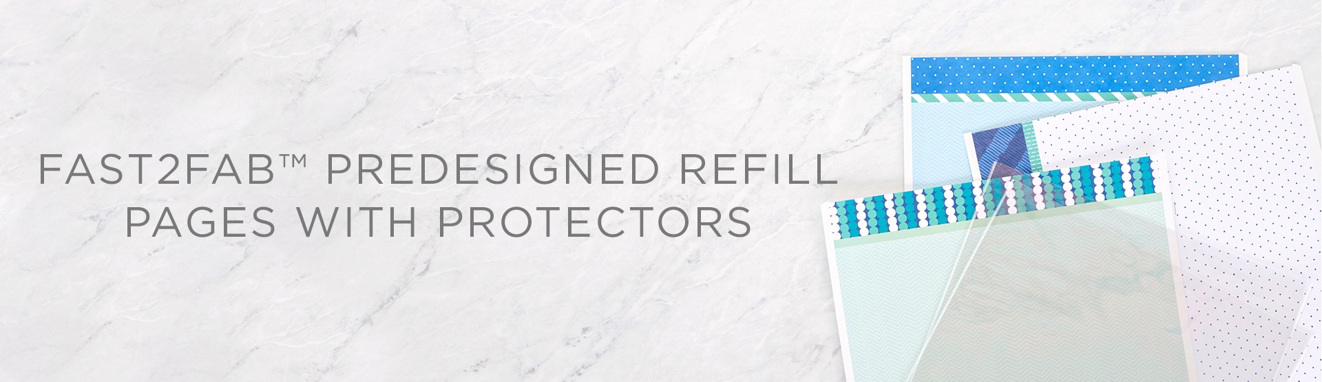 Fast2Fab Predesigned Refill Pages with Protectors Fast2Fab Predesigned Refill Pages with Protectors