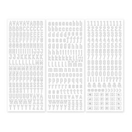 CREATIVE MEMORIES OCEAN SKY MINI ABC//123 STICKER SHEET BN /& NLA