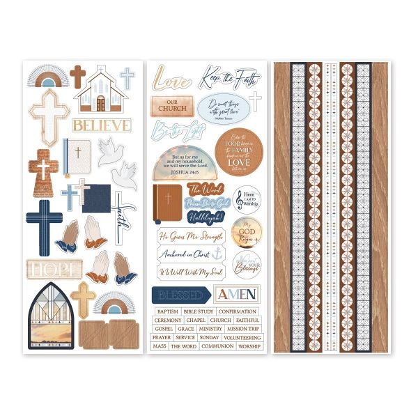 Religious Stickers For Scrapbooking Keep the Faith Creative Memories